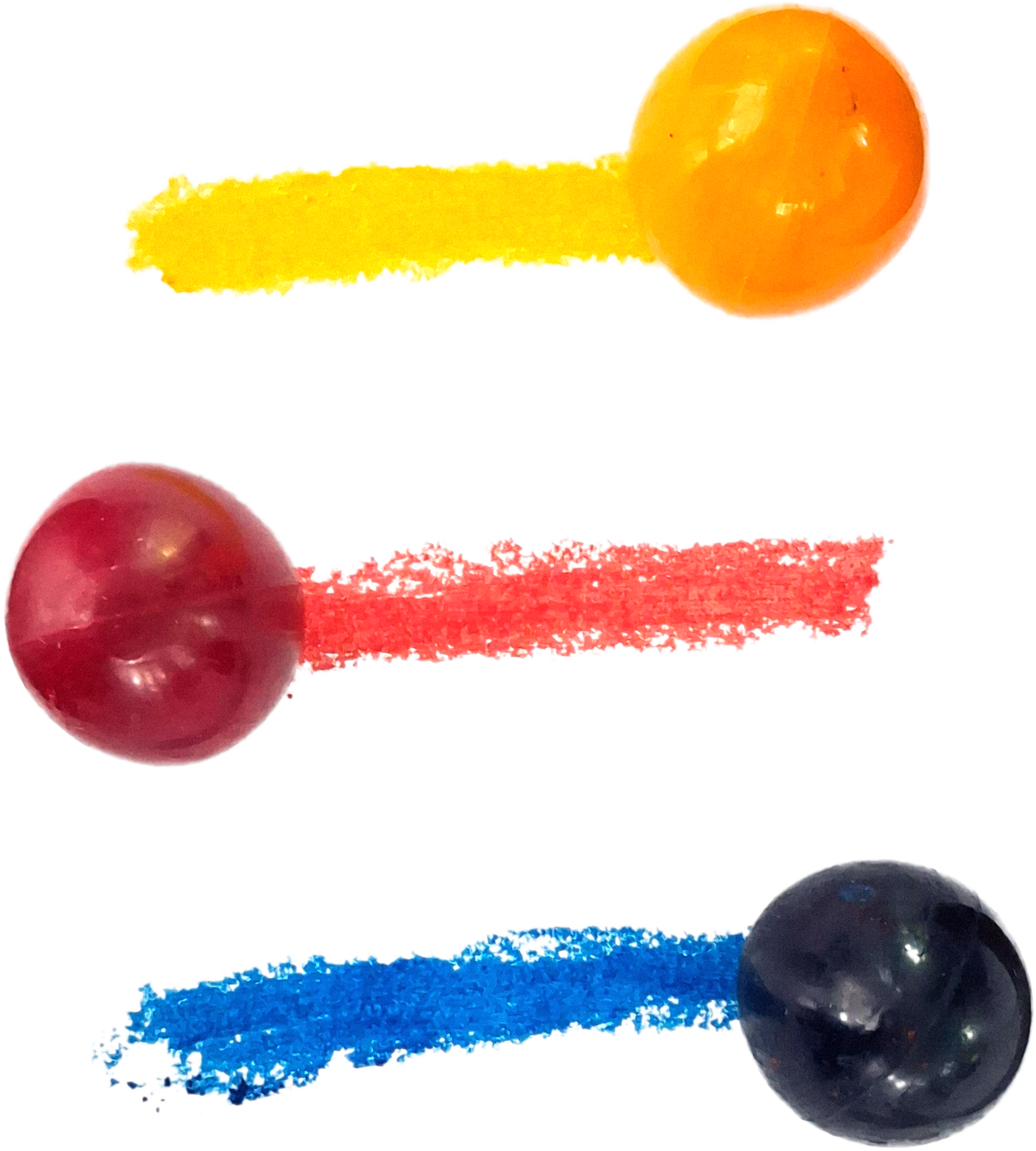 Big Egg Crayon - 3 Egg Shaped Washable Crayons