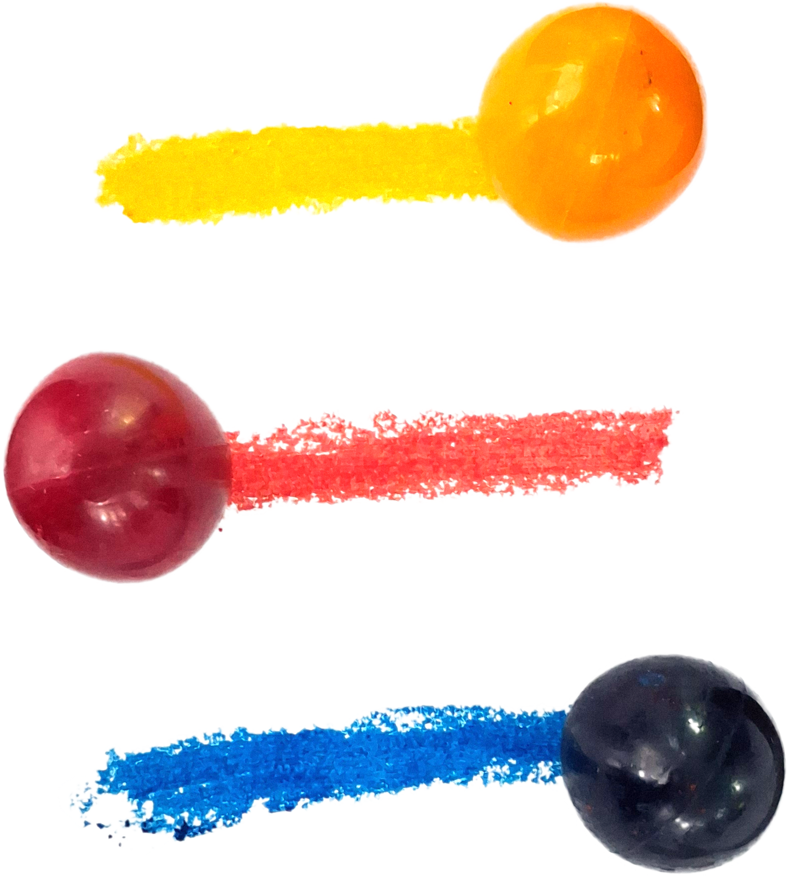 Big Egg Crayon - 3 Egg Shaped Washable Crayons