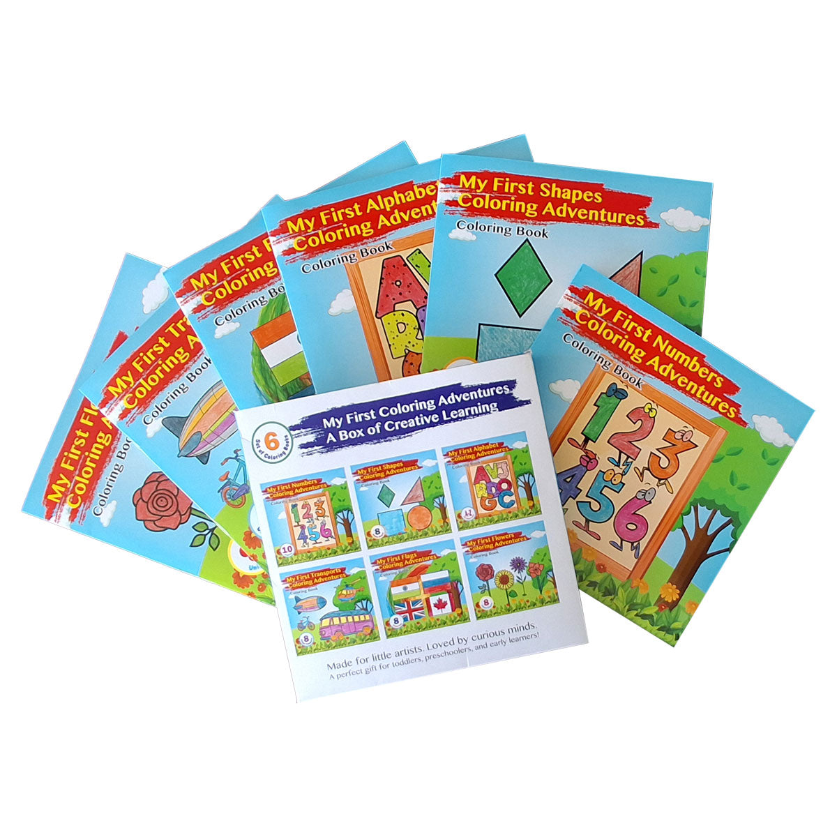 My First Alphabet Coloring Adventures - Coloring Book