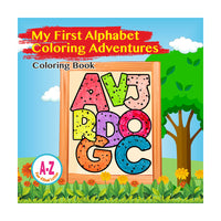 My First Alphabet Coloring Adventures - Coloring Book