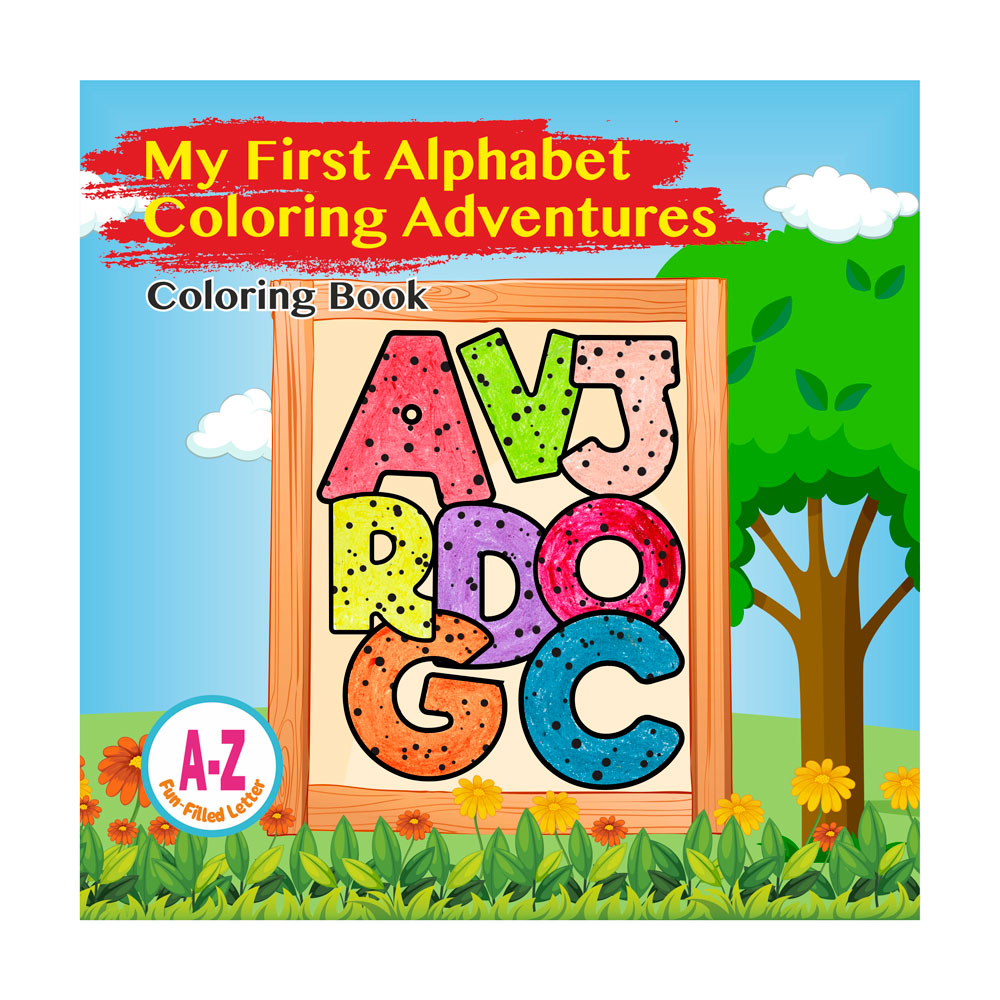 My First Coloring Adventures – A Box of Creative Learning - Set of 6 Coloring Books