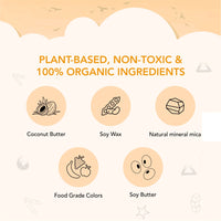 My First  Crayon - 4 Jumbo Washable Block Colours for kids 12m+