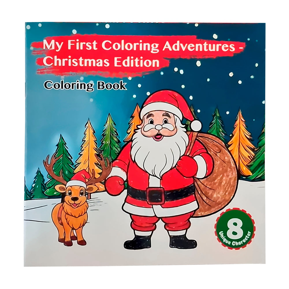My First Coloring Adventures - Coloring Book - Christmas Edition