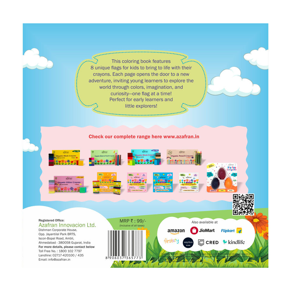 My First Flags Coloring Adventures - Cooring Book