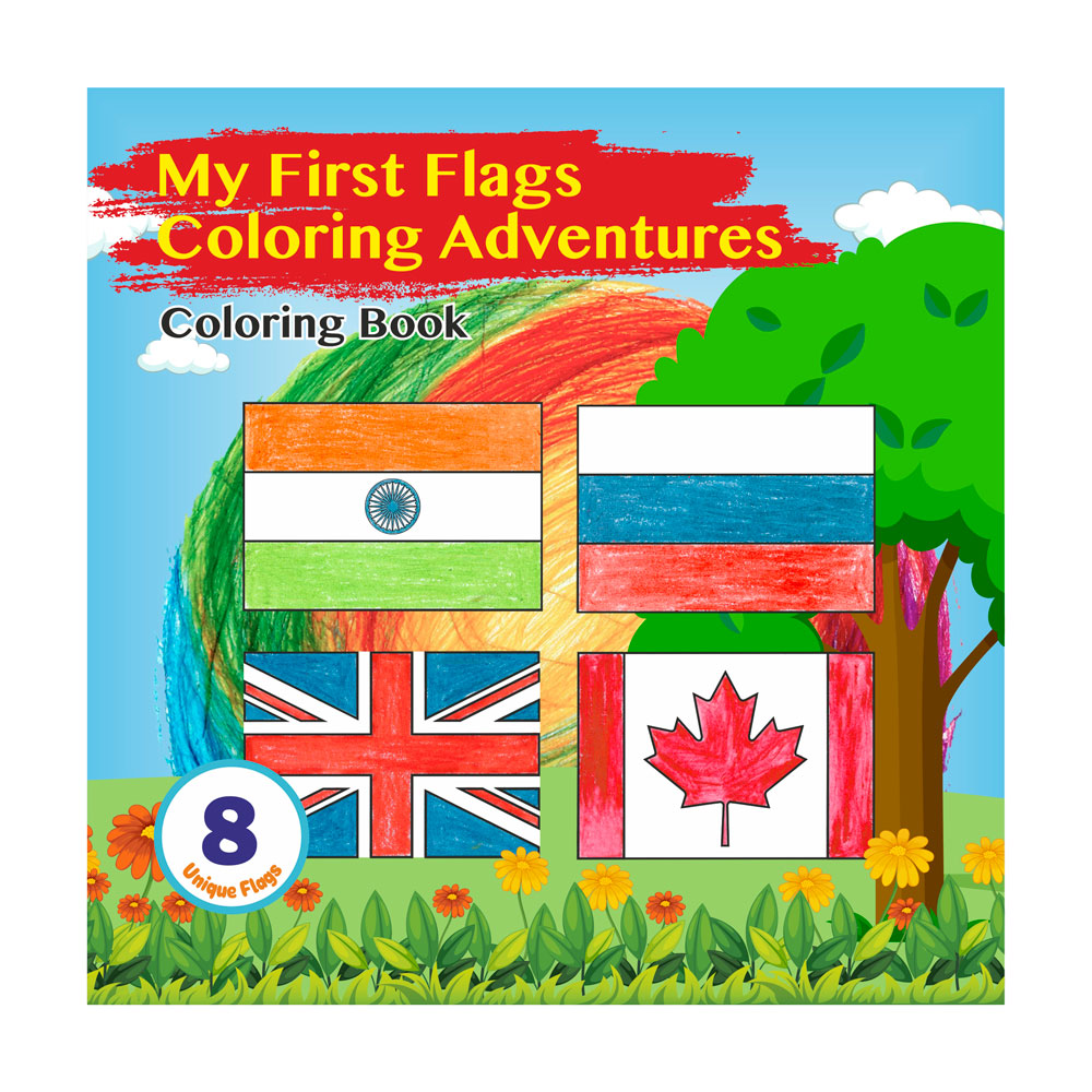 My First Coloring Adventures – A Box of Creative Learning - Set of 6 Coloring Books
