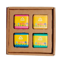 My First Organic Glitter Crayon - 4 Jumbo Washable Colours for kids 12m+