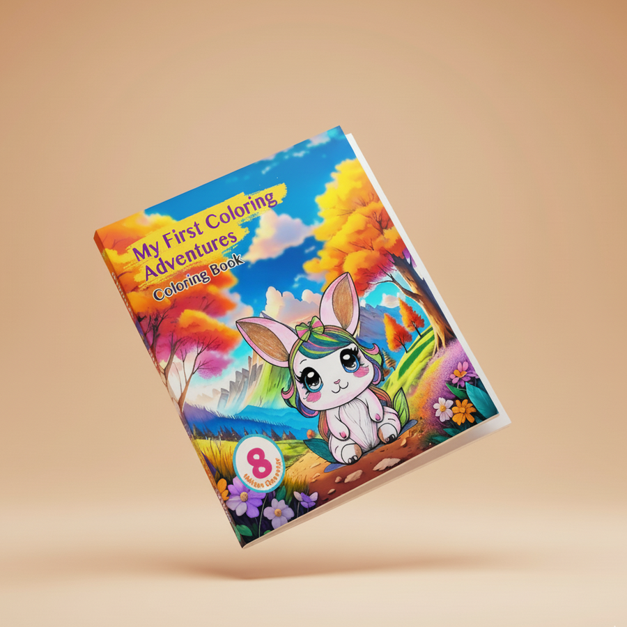 My First Coloring Adventures - Coloring Book