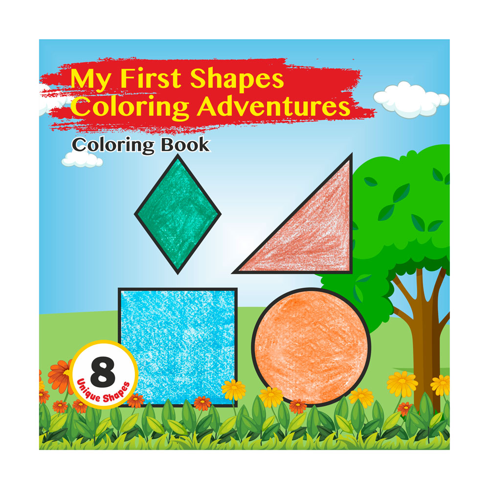 My First Coloring Adventures – A Box of Creative Learning - Set of 6 Coloring Books
