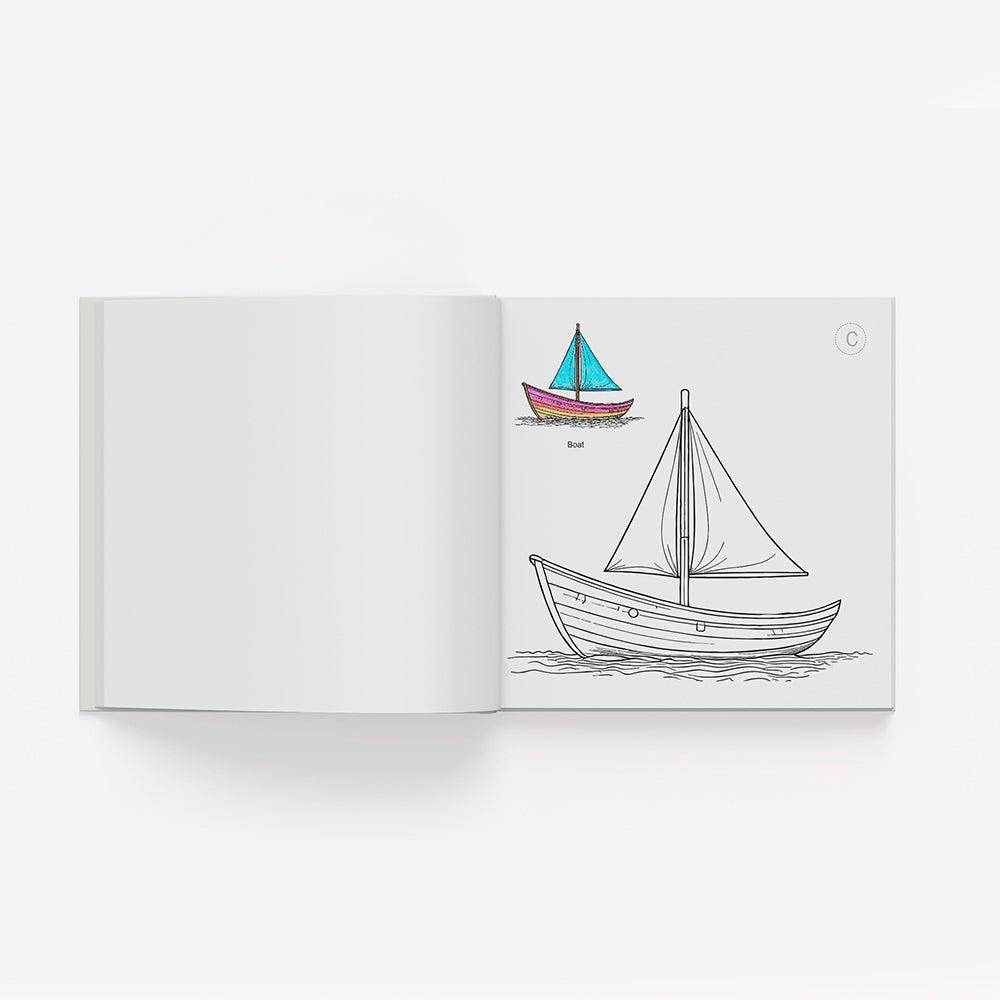 My First Transports Coloring Adventures - Coloring Book
