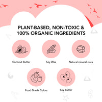 My First  Crayon - Christmas Edition - 4 Jumbo Washable Block Crayons Colours for kids 12m+